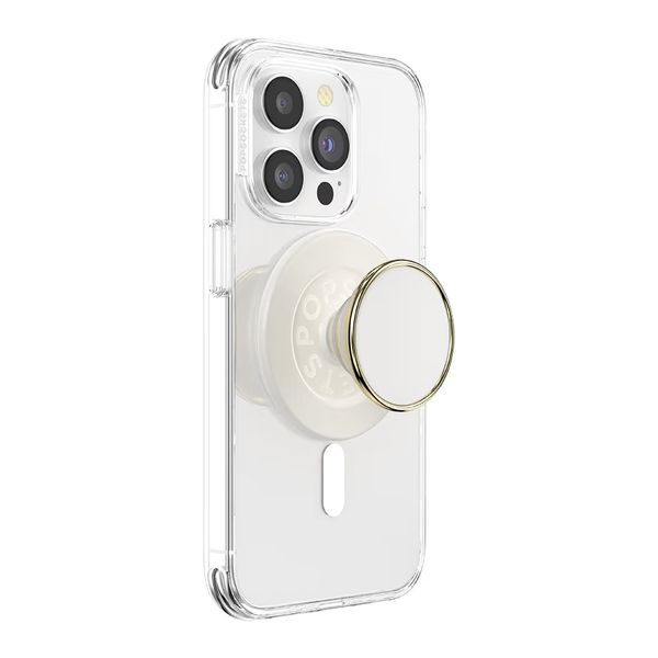 PopSockets PopGrip MagSafe Round - Coconut Creme