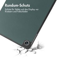 imoshion Trifold Klapphülle für das Oppo Pad Air - Dunkelgrün