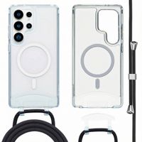 imoshion MagSafe Hülle mit abnehmbarem Band Samsung Galaxy S24 Ultra / S25 Ultra - Transparent