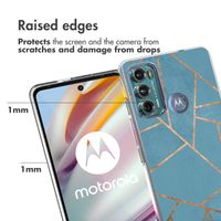 imoshion Design Hülle für das Motorola Moto G60 - Blue Graphic