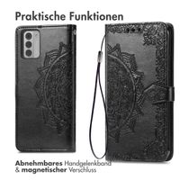 imoshion Mandala Klapphülle Nokia G42 - Schwarz