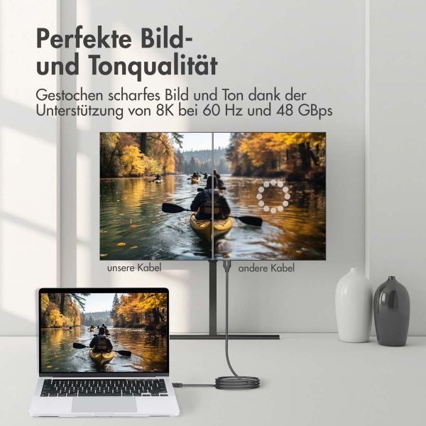 imoshion HDMI-auf-HDMI-2.1-Kabel - 1,5 Meter