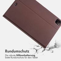 Accezz Classic Tablet Case für das iPad Pro 12.9 (2022) / Pro 12.9 (2021) / Pro 12.9 (2020) - Braun