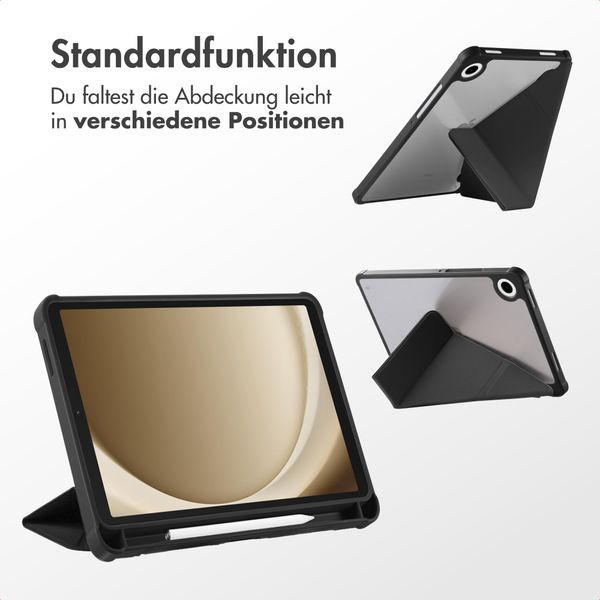 imoshion Origami Klapphülle Samsung Galaxy Tab A11 Plus - Schwarz