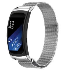 imoshion Magnetisches Milanaise Armband für das  Samsung Gear Fit 2 / 2 Pro - Silber