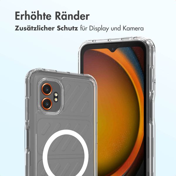 Accezz Xtreme Impact Backcover mit MagSafe Samsung Galaxy Xcover 7 Pro - Transparent