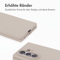 Accezz Liquid Silikoncase Samsung Galaxy Z Fold 8 Ultra - Stone
