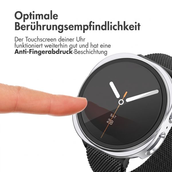 imoshion Full Cover Hard Case Samsung Galaxy Watch 8 (44 mm) - Silber
