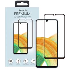 Selencia Premium Screen Protector aus gehärtetem Glas für das Samsung Galaxy A34 (5G)