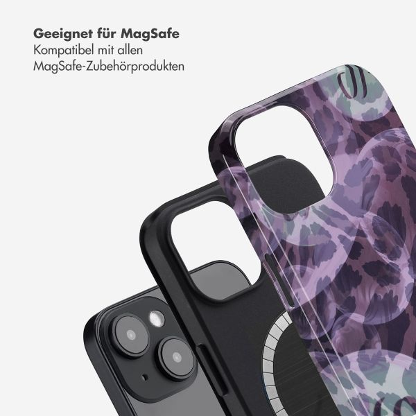 Selencia Vivid Rückabdeckung mit MagSafe Apple iPhone 14 - Leo Bubble Green