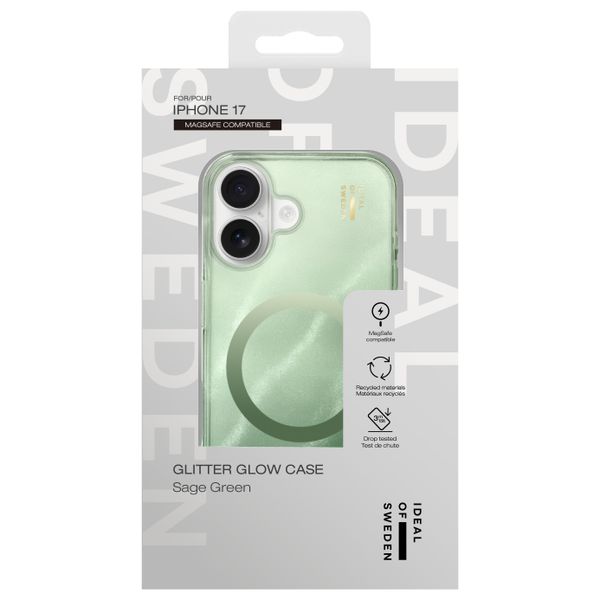 iDeal of Sweden Clear Case MagSafe Apple iPhone 17 - Sage Green