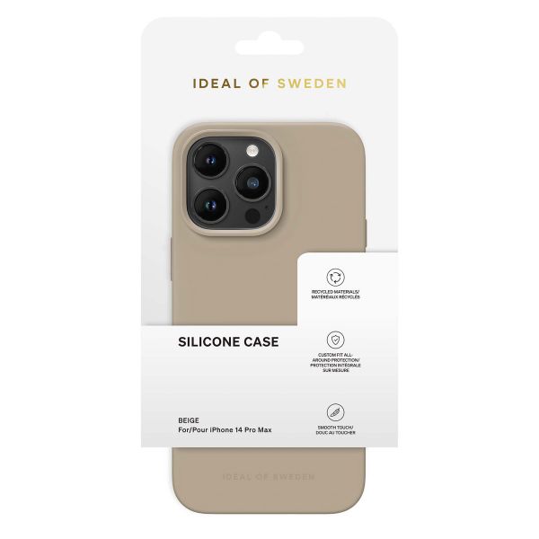 iDeal of Sweden Silikon Case für das Apple iPhone 14 Pro Max - Beige