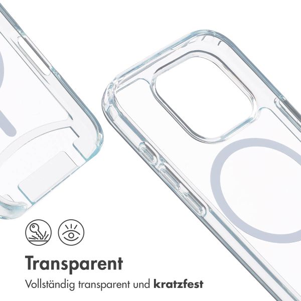 imoshion MagSafe Hülle mit abnehmbarem Band für das iPhone 16 Pro - Transparent