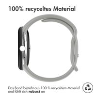 imoshion Silikon-Armband⁺ für  Google Pixel Watch / Watch 2 / Watch 3 / Watch 4 (41 mm) - Größe S - Grau