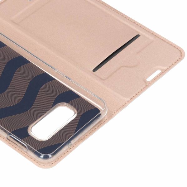 Dux Ducis Slim TPU Klapphülle Roségold für das Samsung Galaxy S10e