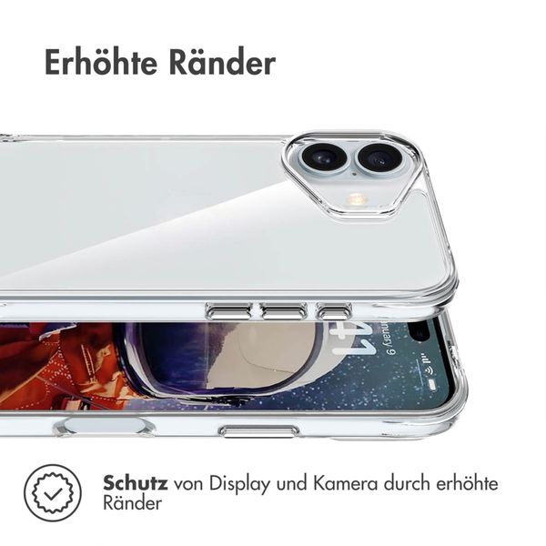 imoshion Rugged Air Case Apple iPhone 16 Plus - Transparent