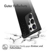 imoshion Rugged Hybrid Carbon Case Samsung Galaxy S24 Ultra - Schwarz