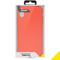 Accezz Liquid Silikoncase Apple iPhone X / Xs - Nectarine