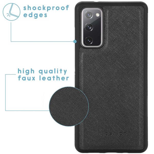 imoshion Luxuriöse Portemonnaie-Klapphülle Samsung Galaxy S20 FE - Schwarz