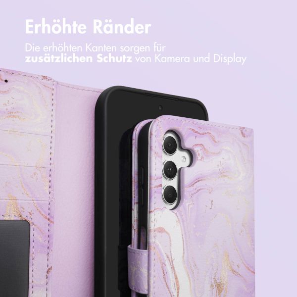 imoshion ﻿Design Klapphülle für das Samsung Galaxy A54 (5G) - Purple Marble