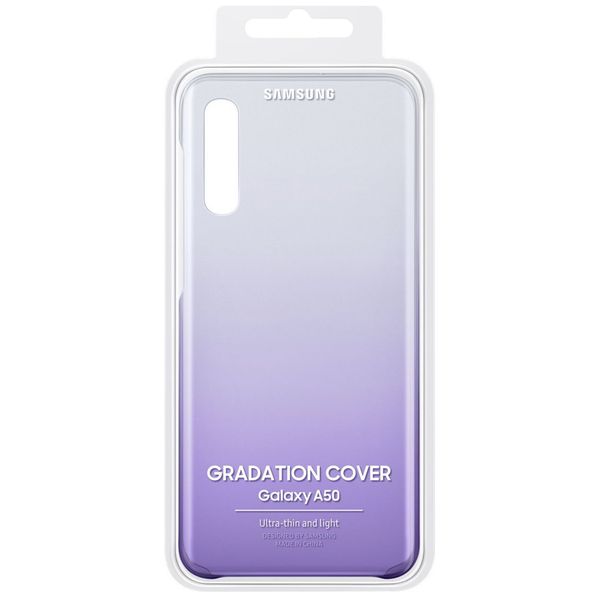 Samsung Original Gradation Cover Lila für das Galaxy A50 / A30s