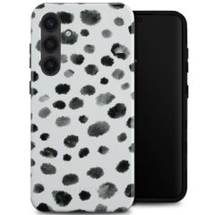 Selencia Vivid Tough Back Cover für das Samsung Galaxy S24  - Trendy Leopard