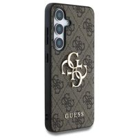 Guess 4G Metal Logo Back Cover Samsung Galaxy S25 Plus - Braun
