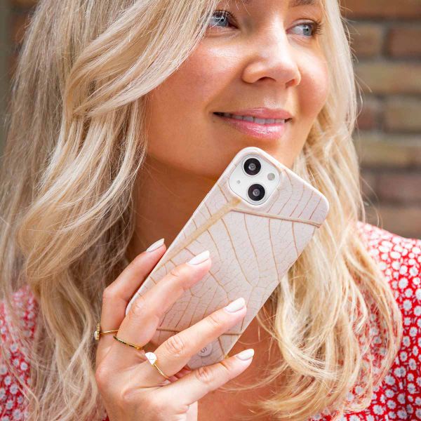 Selencia Aurora Fashion Back Case Samsung Galaxy A33 - Earth Leaf Beige