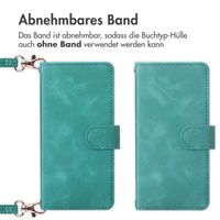 imoshion Klapphülle mit Kordel Apple iPhone SE (2022 / 2020) / 8 / 7 - Türkis