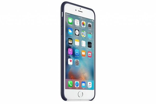 Apple Silikon-Case für das iPhone 6(s) Plus - Blau