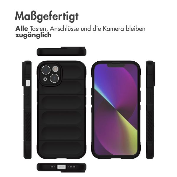 imoshion EasyGrip Back Cover für das iPhone 14 - Schwarz