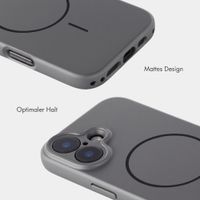 Accezz Grip Backcover mit MagSafe Apple iPhone 16 - Grau