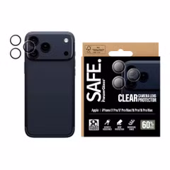 SAFE by PanzerGlass Kameraschutzlinse für das Apple iPhone 17 Pro / 17 Pro Max - Transparent