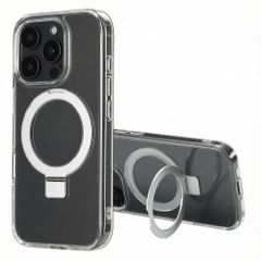 Accezz Ring Stand Backcover mit MagSafe Apple iPhone 16 Pro - Transparent