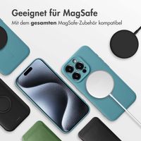 imoshion Color Back Cover mit MagSafe Apple iPhone 15 Pro - Smoke Green