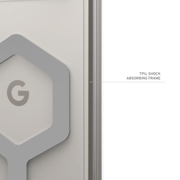 UAG Plyo Pro Backcover für das Google Pixel 9 Pro XL - Ice / Silver