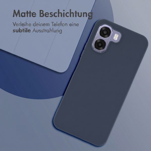 imoshion TPU Color Cover Oppo A6x (4G/5G) - Dunkelblau