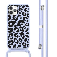 imoshion SilikonHülle design mit Band Apple iPhone 11 Pro - Animal Lila