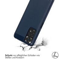 imoshion Brushed Back Cover Xiaomi Redmi Note 11 (4G) / Note 11S (4G) - Dunkelblau