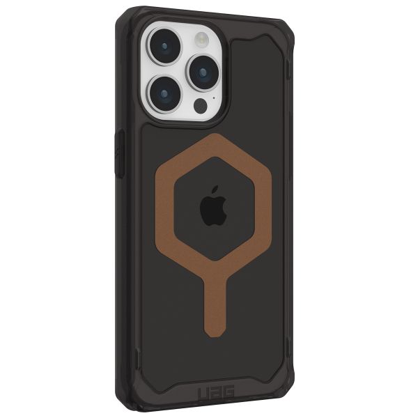 UAG Plyo Backcover MagSafe für das iPhone 15 Pro Max - Schwarz / Bronze