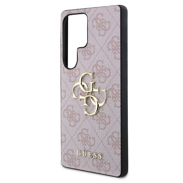 Guess 4G Metal Logo Back Cover Samsung Galaxy S25 Ultra - Rosa