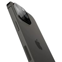 Spigen GLAStR Kameraprotektor aus Glas 2er-Pack für das Apple iPhone 14 Pro / 14 Pro Max - Schwarz