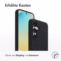 Accezz Liquid Silikoncase mit MagSafe Samsung Galaxy S25 FE - Schwarz