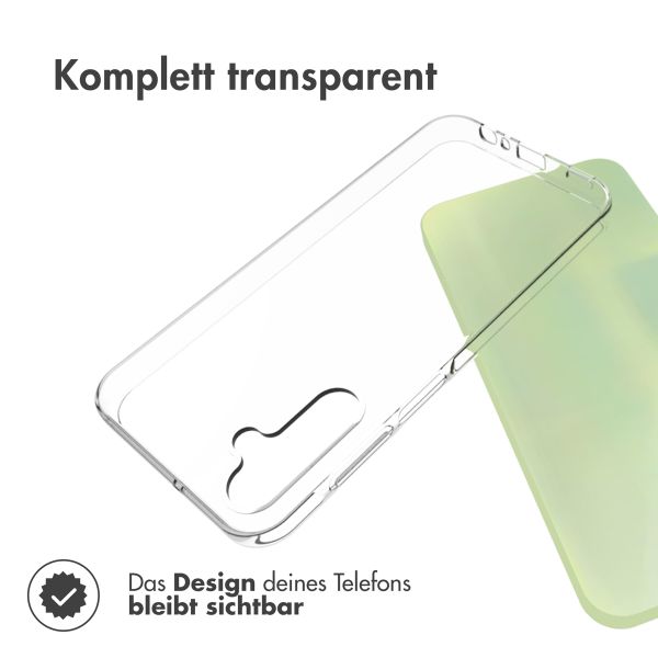 Accezz TPU Clear Cover für das Samsung Galaxy A15 (5G/4G) - Transparent