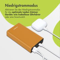 imoshion Ultra Series Aluminium | Powerbank 20.000 mAh - Schnellladen bis 33W - Gold