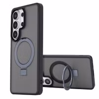 Accezz Ring Stand Backcover mit MagSafe Samsung Galaxy S26 Ultra - Schwarz