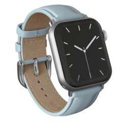 Burga Armband aus echtem Leder für Apple Watch | 38/40/41/42 mm - Dream / Silver