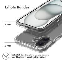 Accezz Xtreme Impact Case für das Apple iPhone 16 Plus - Transparent