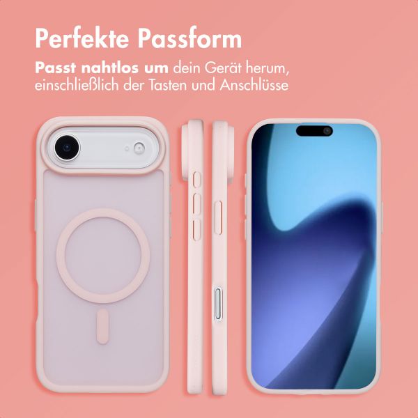 imoshion Color Guard Back Cover mit MagSafe Apple iPhone Air - Hellrosa
