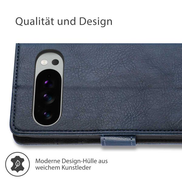 imoshion Luxuriöse Klapphülle Google Pixel 10 / 10 Pro - Dunkelblau